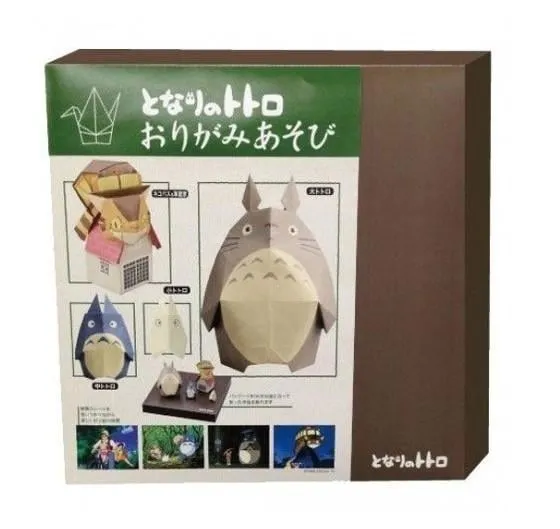 MY NEIGHBOR TOTORO - Totoro in front of the house - Origami Set
